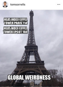 Eiffel Tower Forecast Instagram