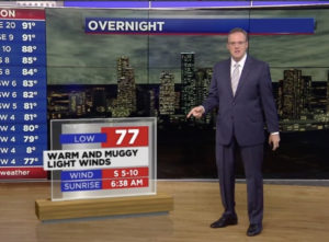 Screengrab of news broadcast from KTRK ABC13 in Houston, Texas.