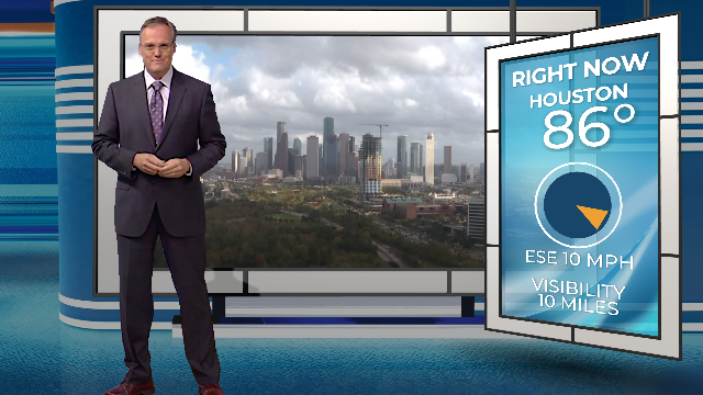 Example of Max Reality weather content produced with software developed by The Weather Company.